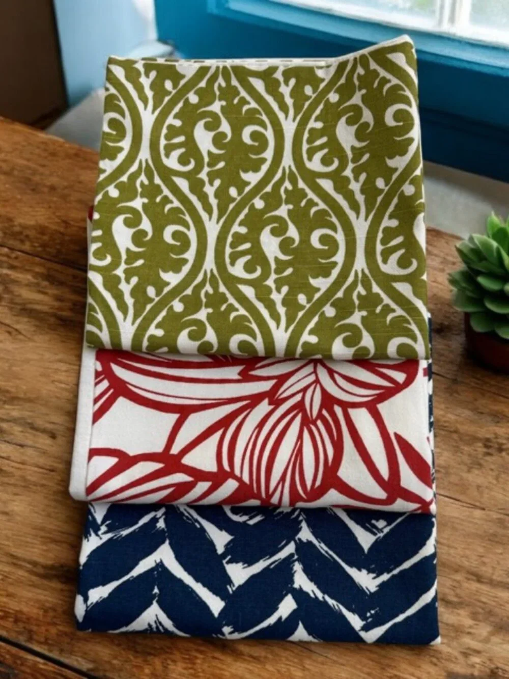 Set of 3 Pillow Covers 16x16